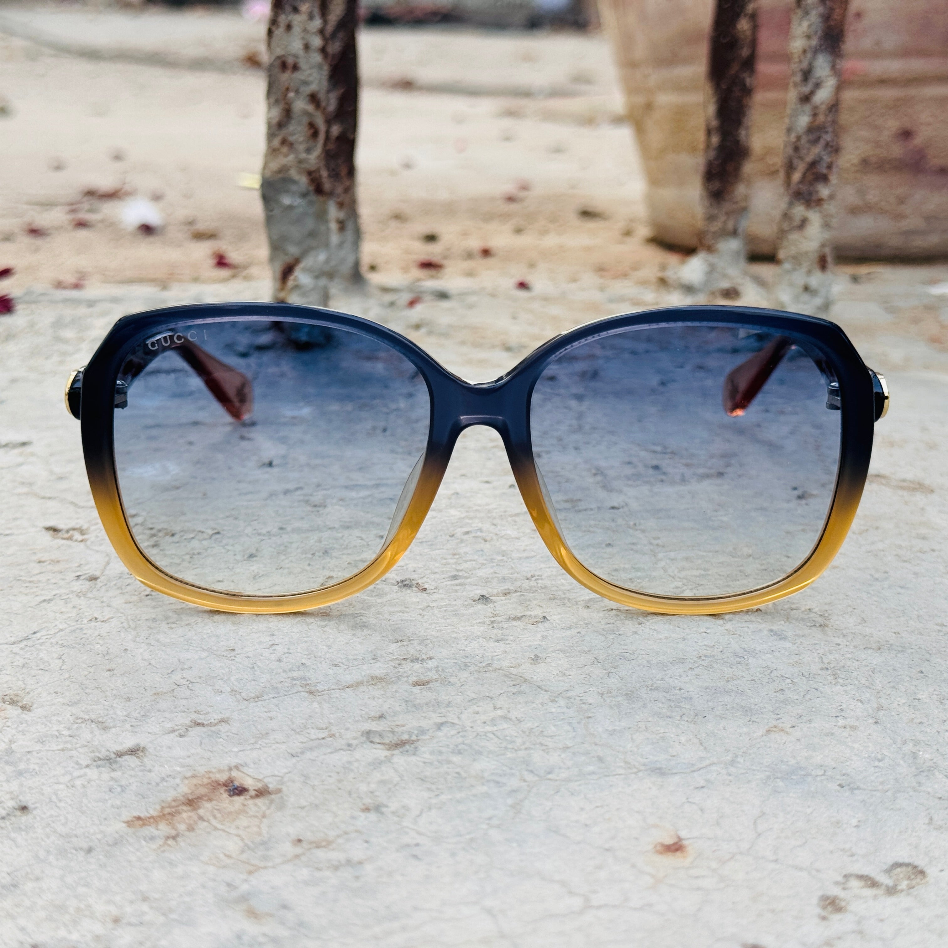 Gucci – 002 - 56 – Multi - Acetate - Sunglasses – Ladies - Premium