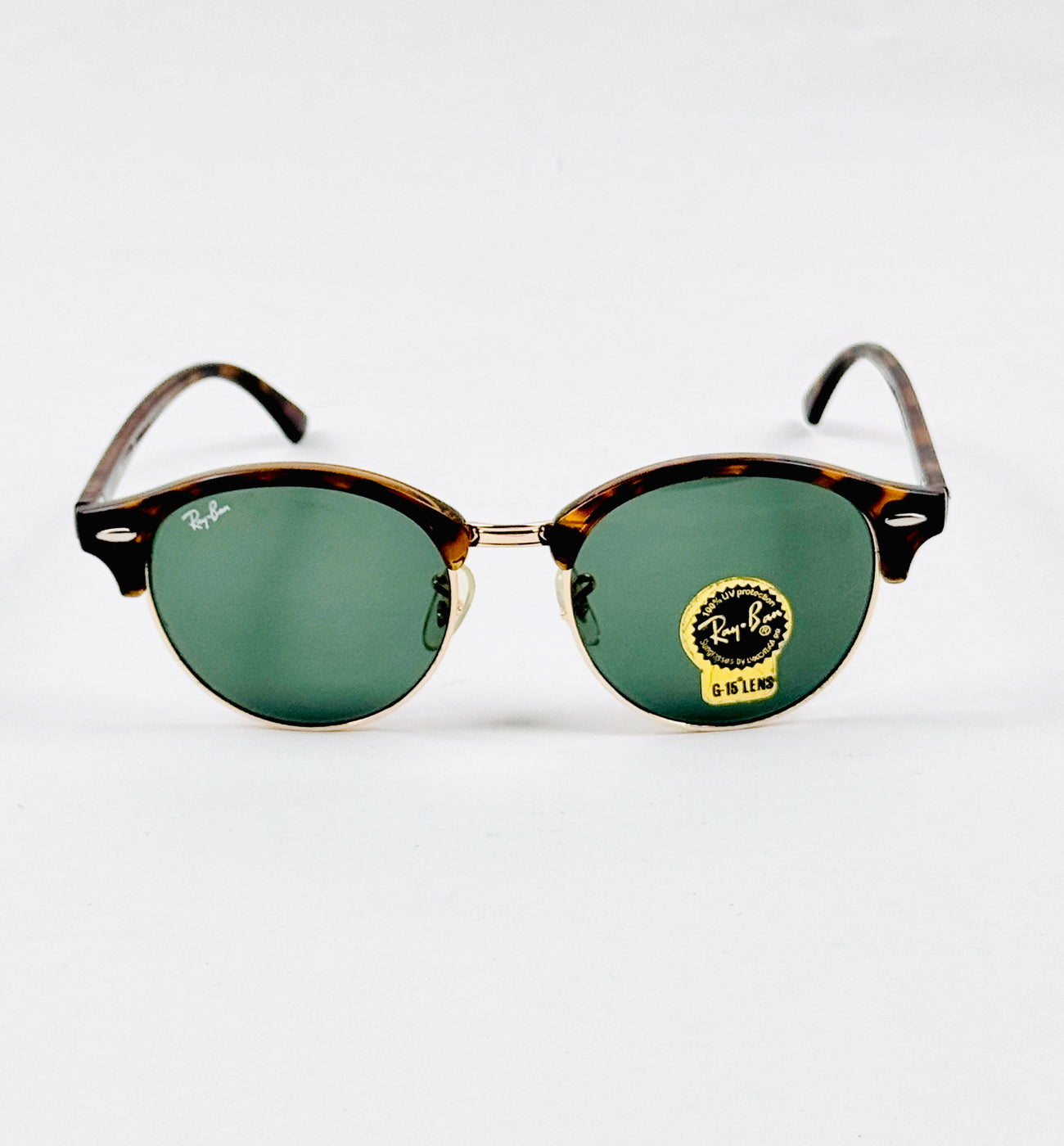 RayBan – 4246 – 51 – Golden Tortoise Green –  Metal - Sunglasses – Unisex - Premium