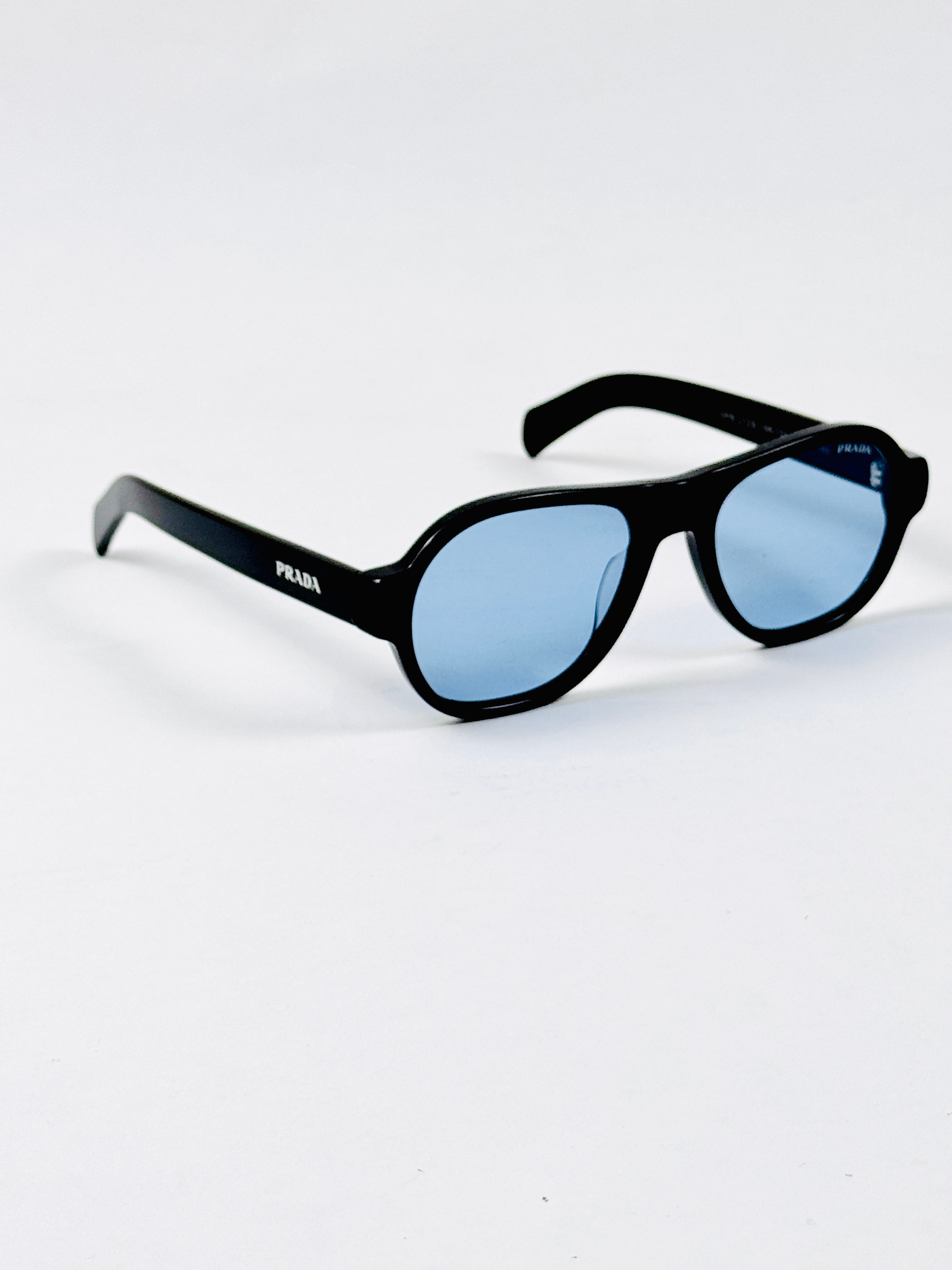 Prada – SPRc12S – 54 – Black Blue –  Acetate - Sunglasses – Unisex - Premium