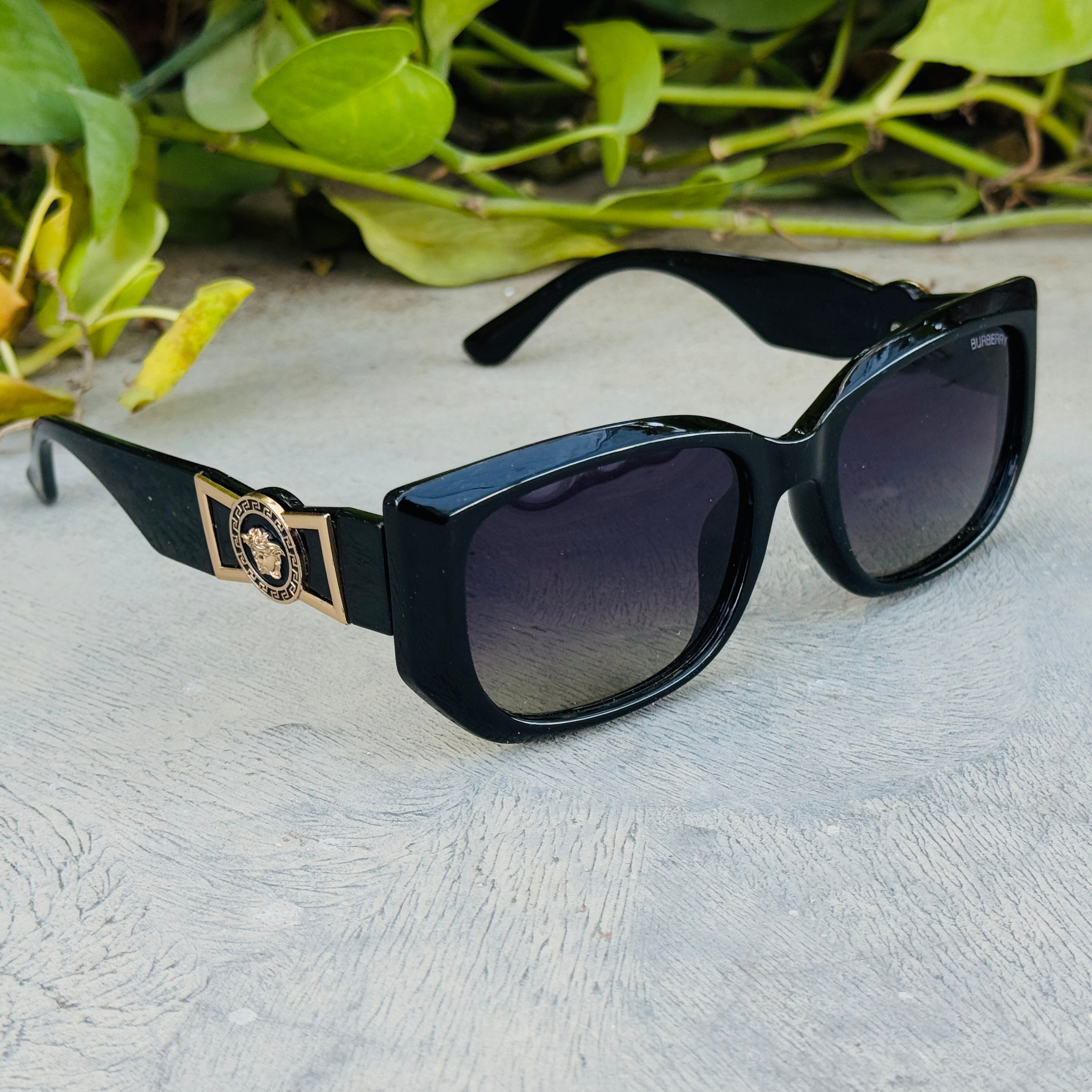 Versace – 851 – 64 – Black Gradient – Acetate – Sunglasses – Ladies