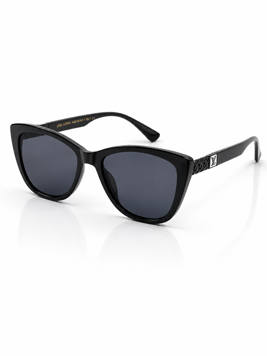 Louis Vuiton - 9020 – 62 – Black – Acetate – Sunglasses – Ladies