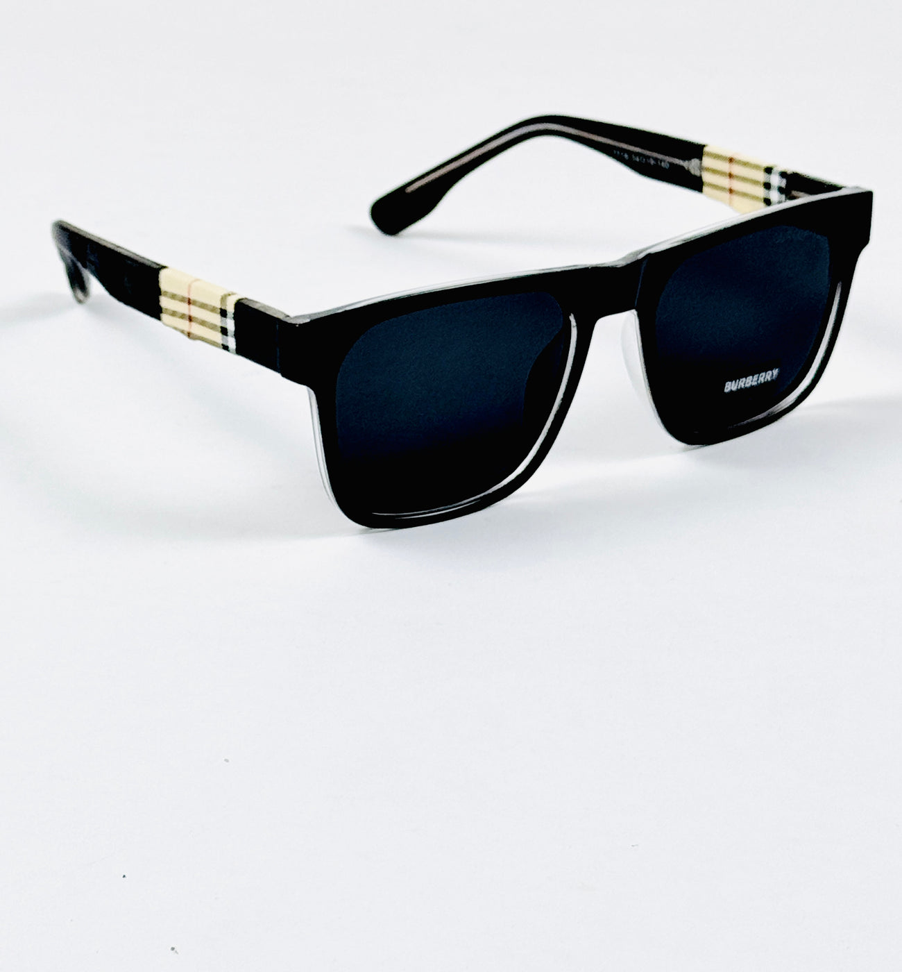 Burberry - 7718 – 54 – Black – Acetate – Sunglasses – Unisex
