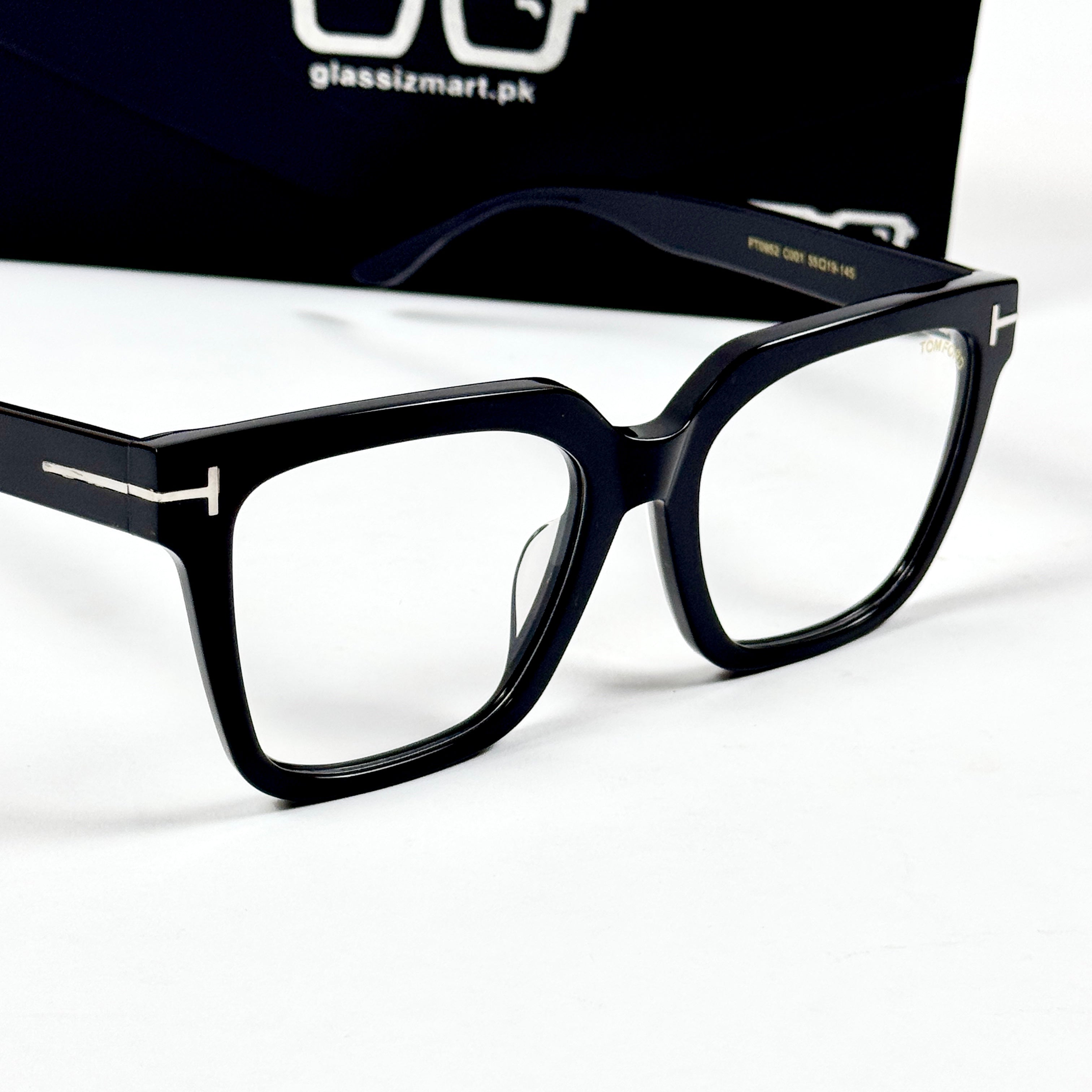 Tom Ford – 0952 – 55 – Black –  Acetate - Optics – Unisex - Premium