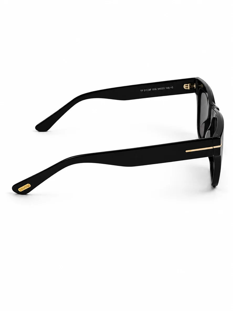Tom Ford – 1304 - 53 – Black – Acetate - Sunglasses – Unisex - Premium
