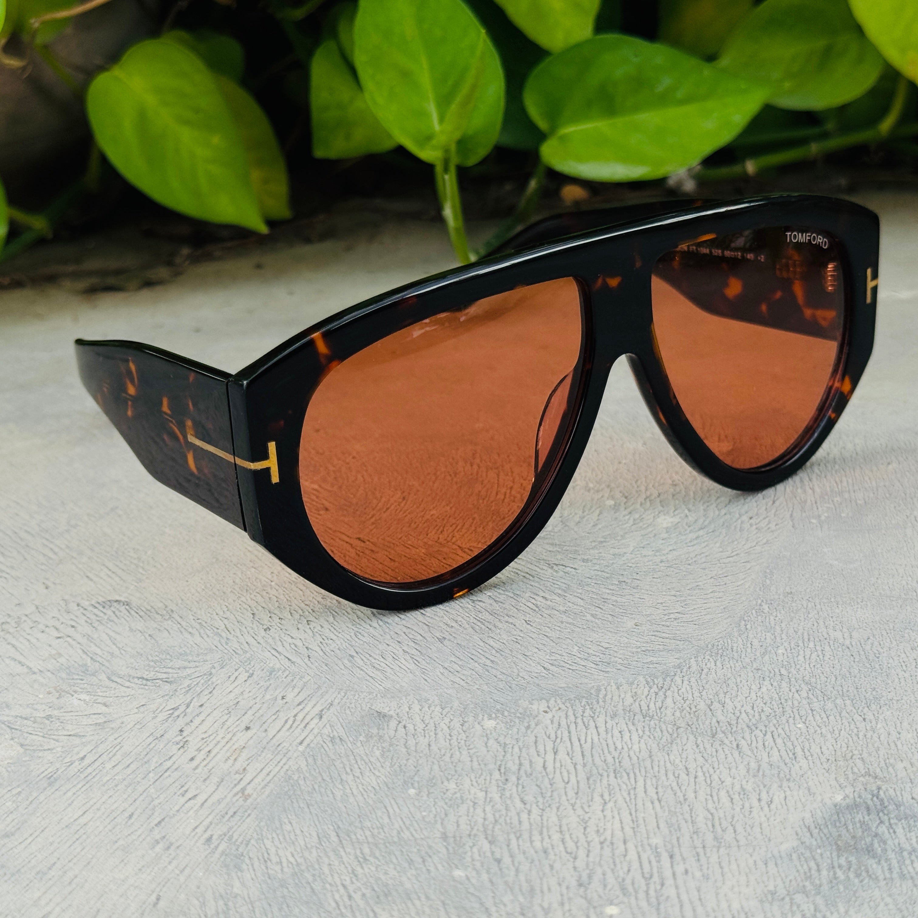 Tom Ford – 1044 - 60 – Tortoise Red – Acetate - Sunglasses – Unisex - Premium