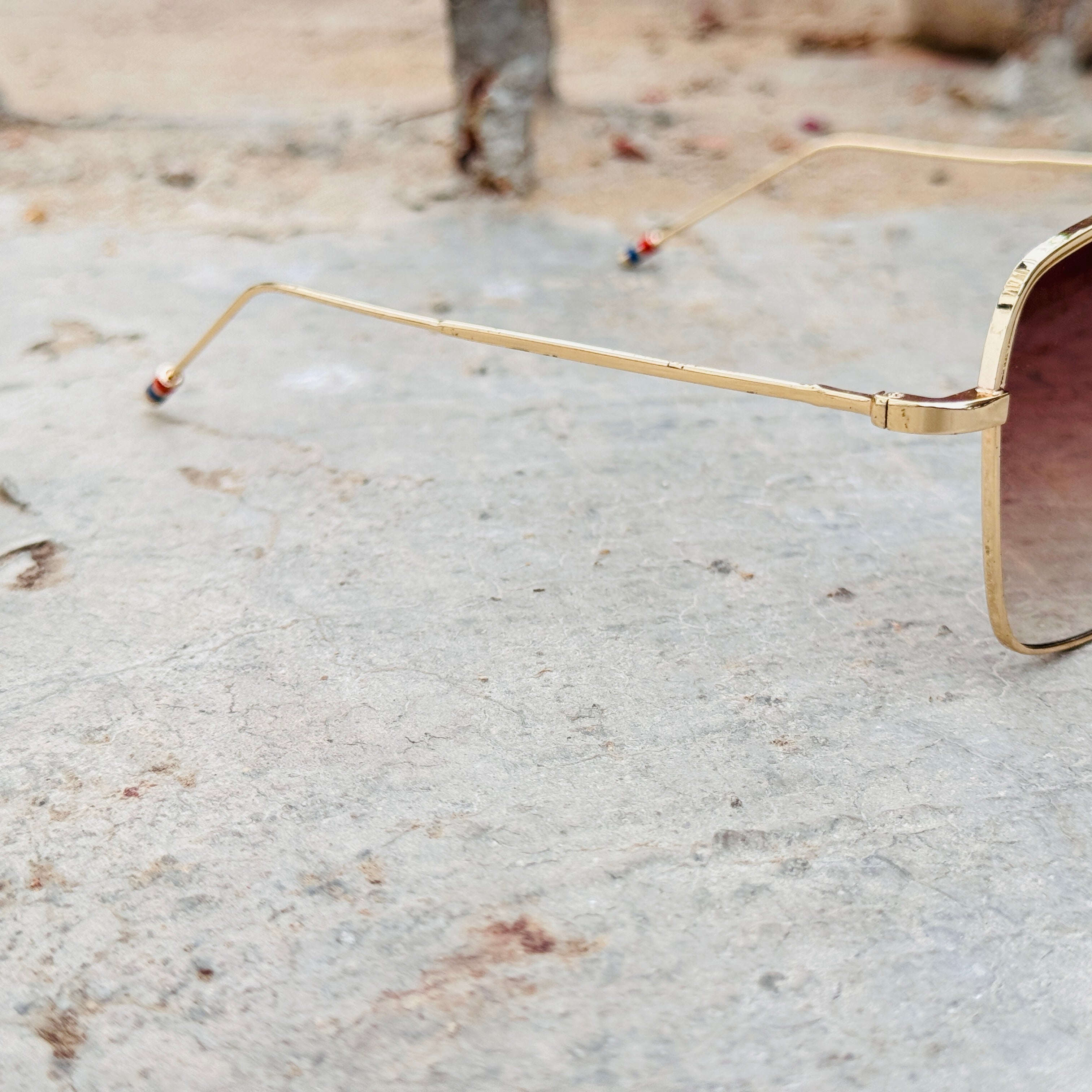 Dita – 3312 – 58 – Golden Brown – Metal – Sunglasses – Unisex