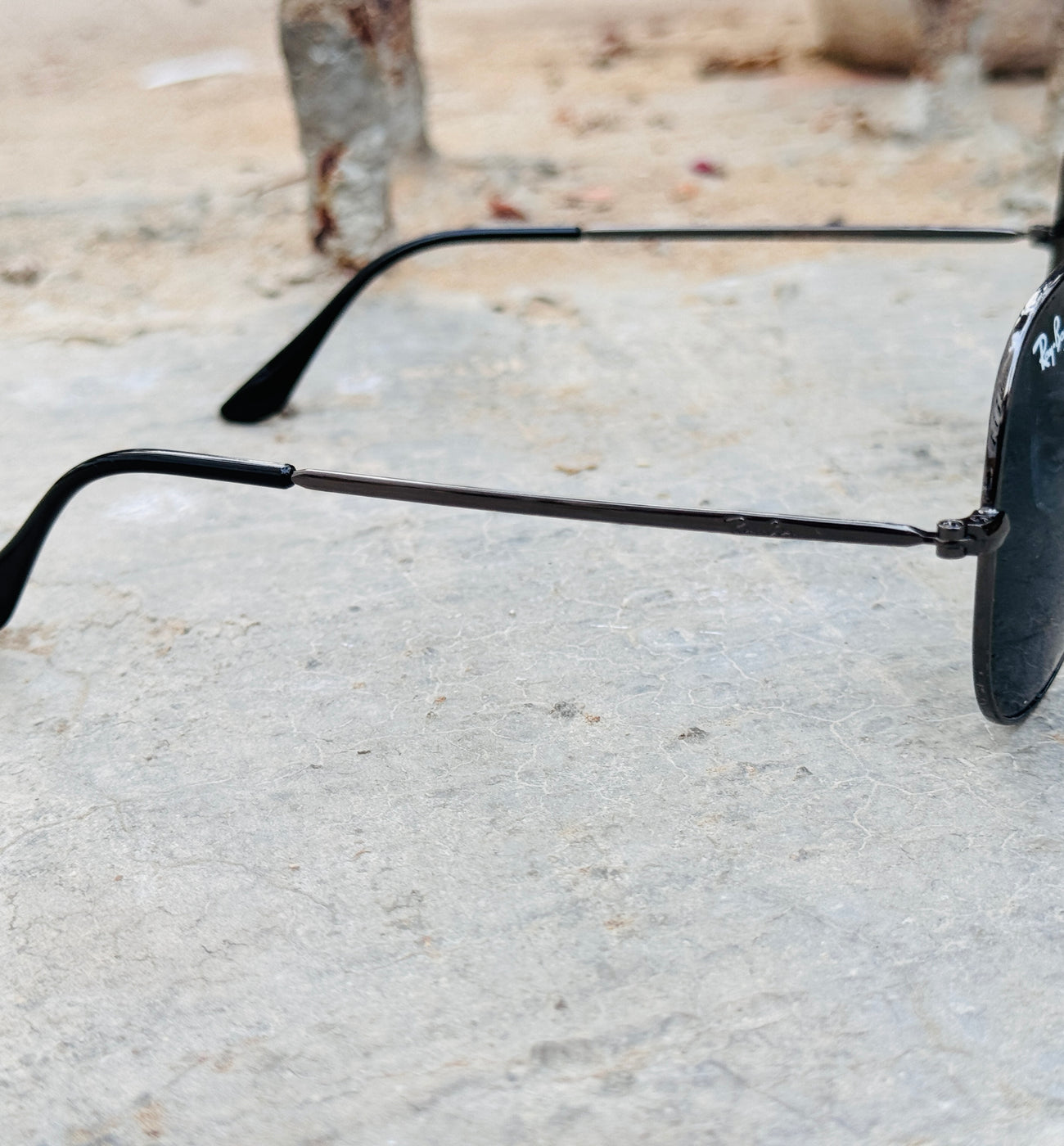 Rayban – 3026 – 62 – Grey Black – Metal – Sunglasses – Unisex