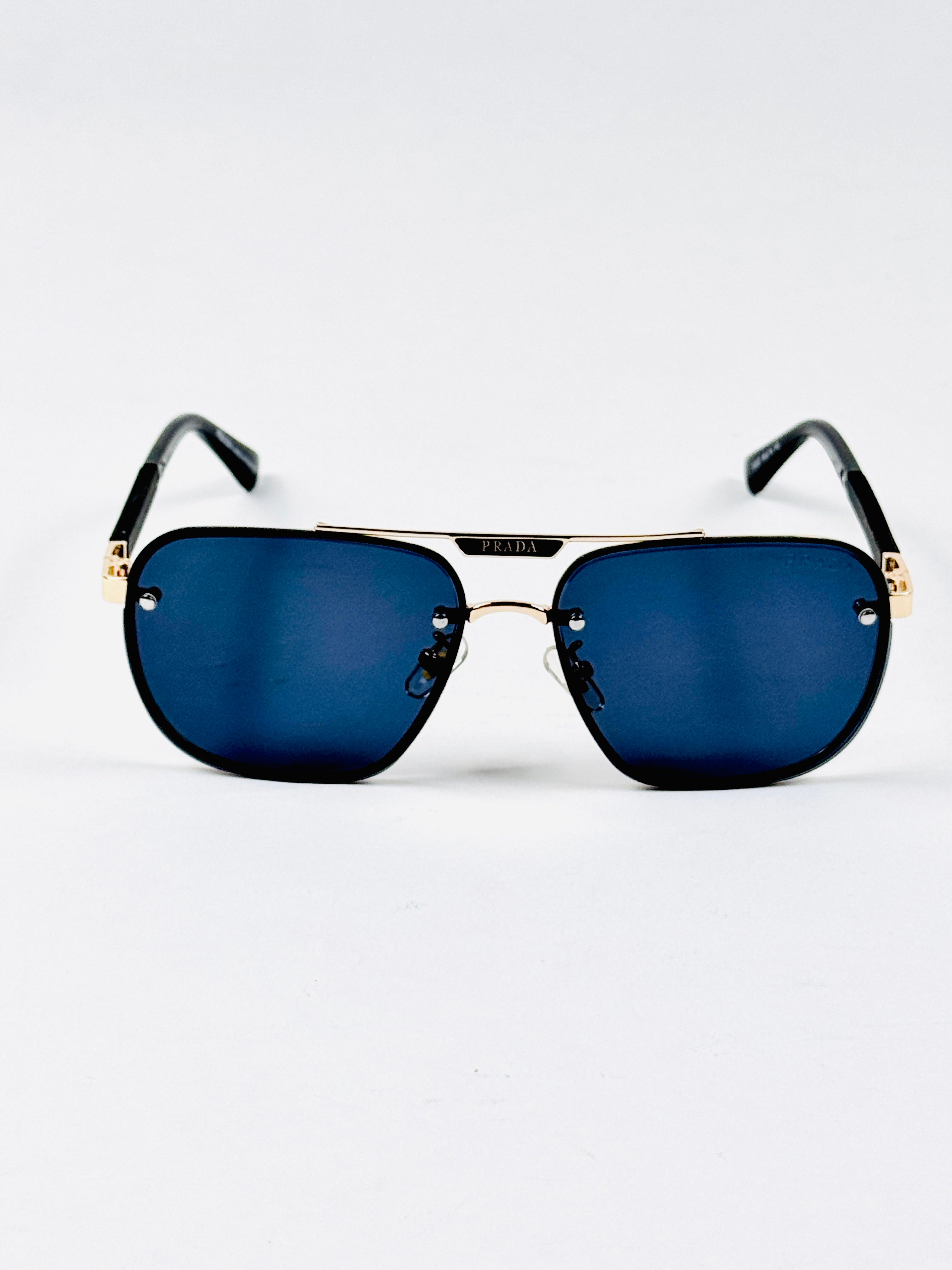 Prada – 23227 - 59 – Golden Black – Metal – Sunglasses