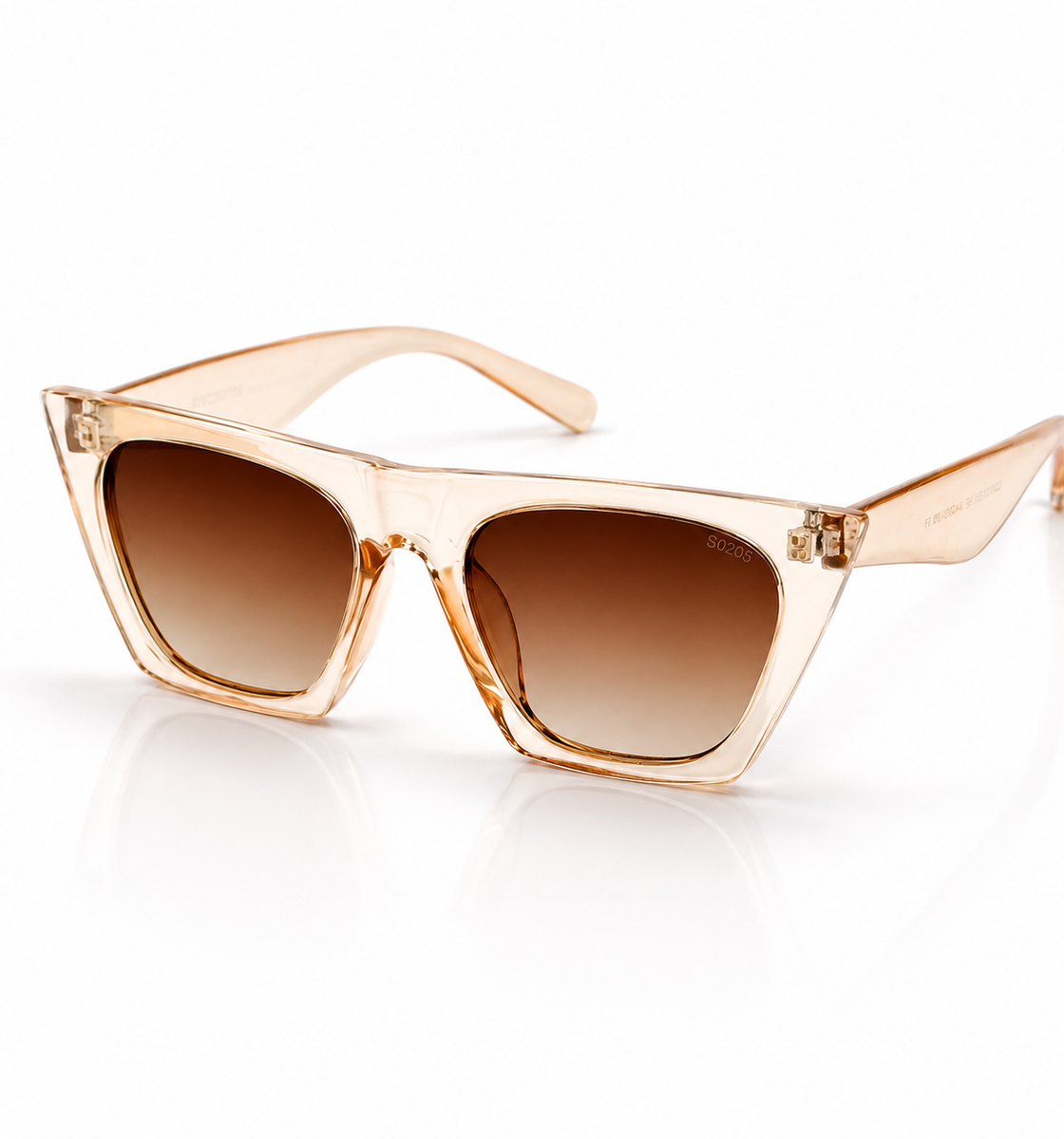 Sojos – 2115 - 54 – Transparent – Acetate - Sunglasses – Ladies