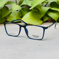 Tom Ford – A01 – 52 – Blue –  Acetate - Optics – Unisex