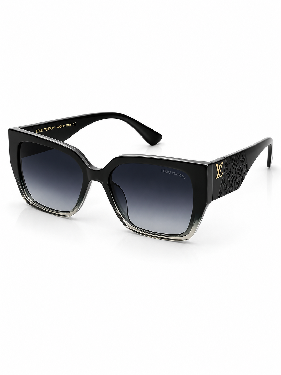 Louis Vuitton - 9103 – 58 – Black Gradient – Acetate – Sunglasses – Ladies