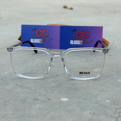 Boss – 4388 – 54 – Transparent - Acetate - Optics – Unisex - Premium