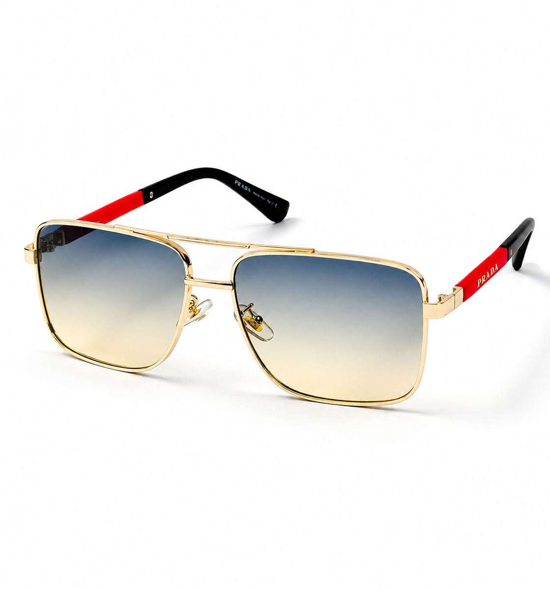 Prada – PR131 - 60 – Golden Multi – Metal – Sunglasses