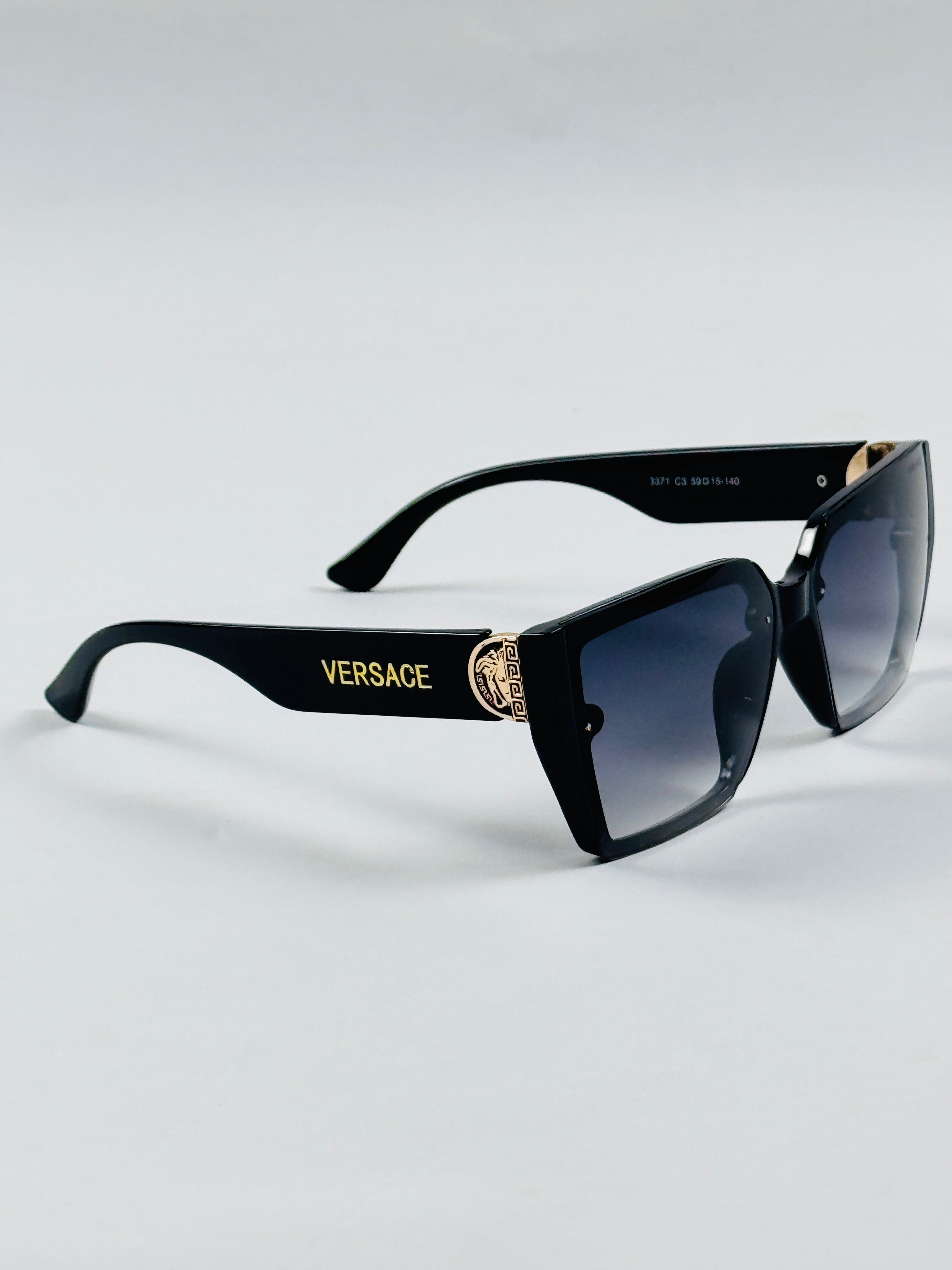 Versace - 3371 – 59 – Black Gradient – Acetate – Sunglasses – Ladies