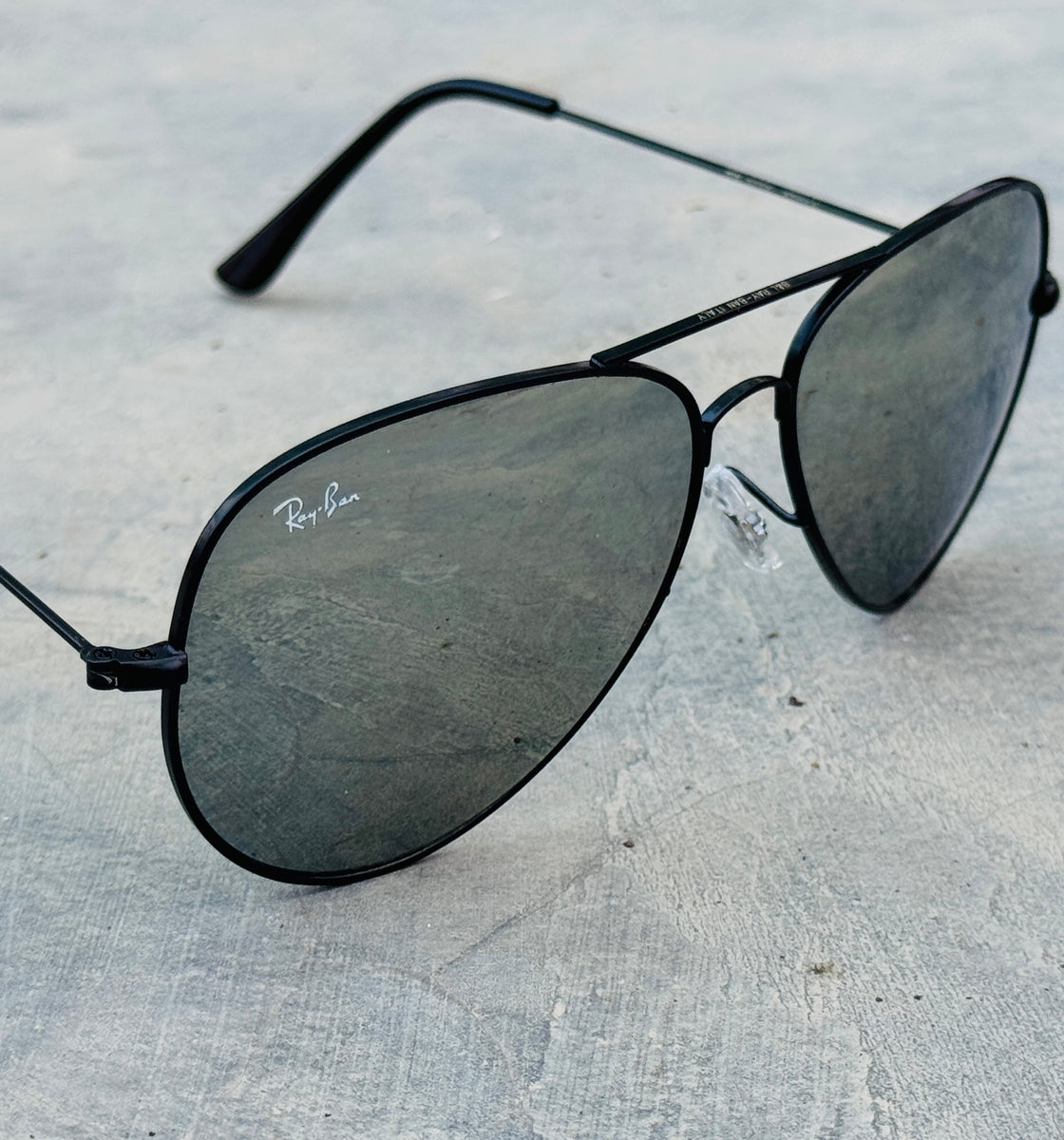 Rayban – 3026 – 62 – Grey Mercury – Metal – Sunglasses – Unisex