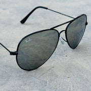 Rayban – 3026 – 62 – Grey Mercury – Metal – Sunglasses – Unisex