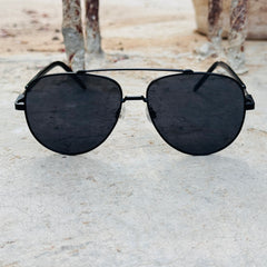 Cartier – 801 – 56 – Black – Metal – Sunglasses – Unisex - Premium