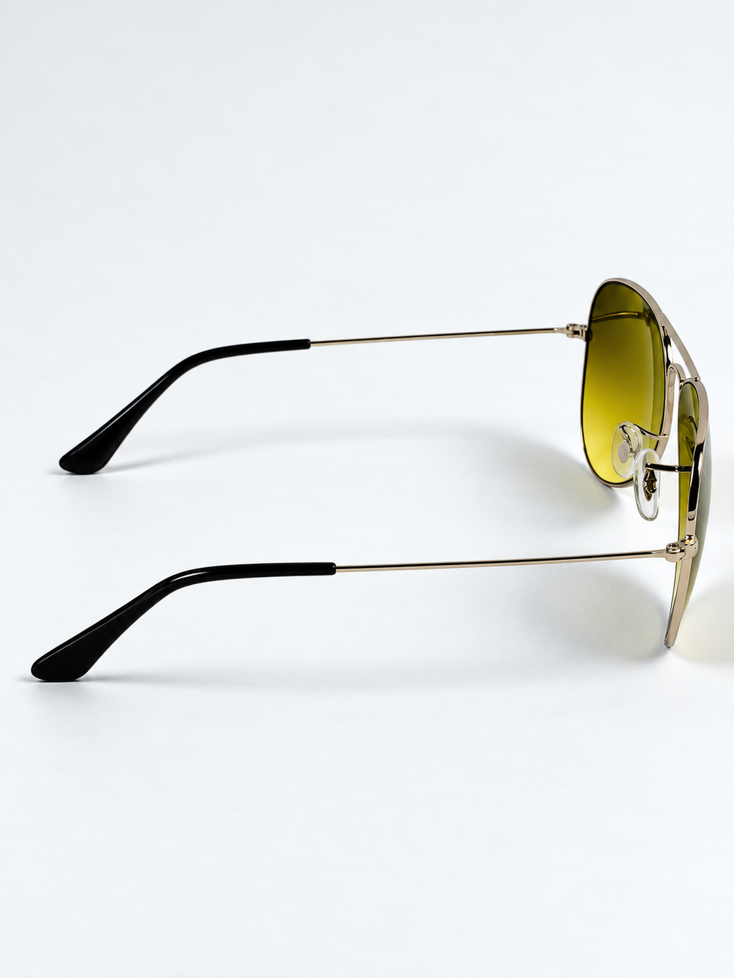 Rayban – 3026 – 59 – Silver Yellow – Metal – Sunglasses – Unisex - Premium