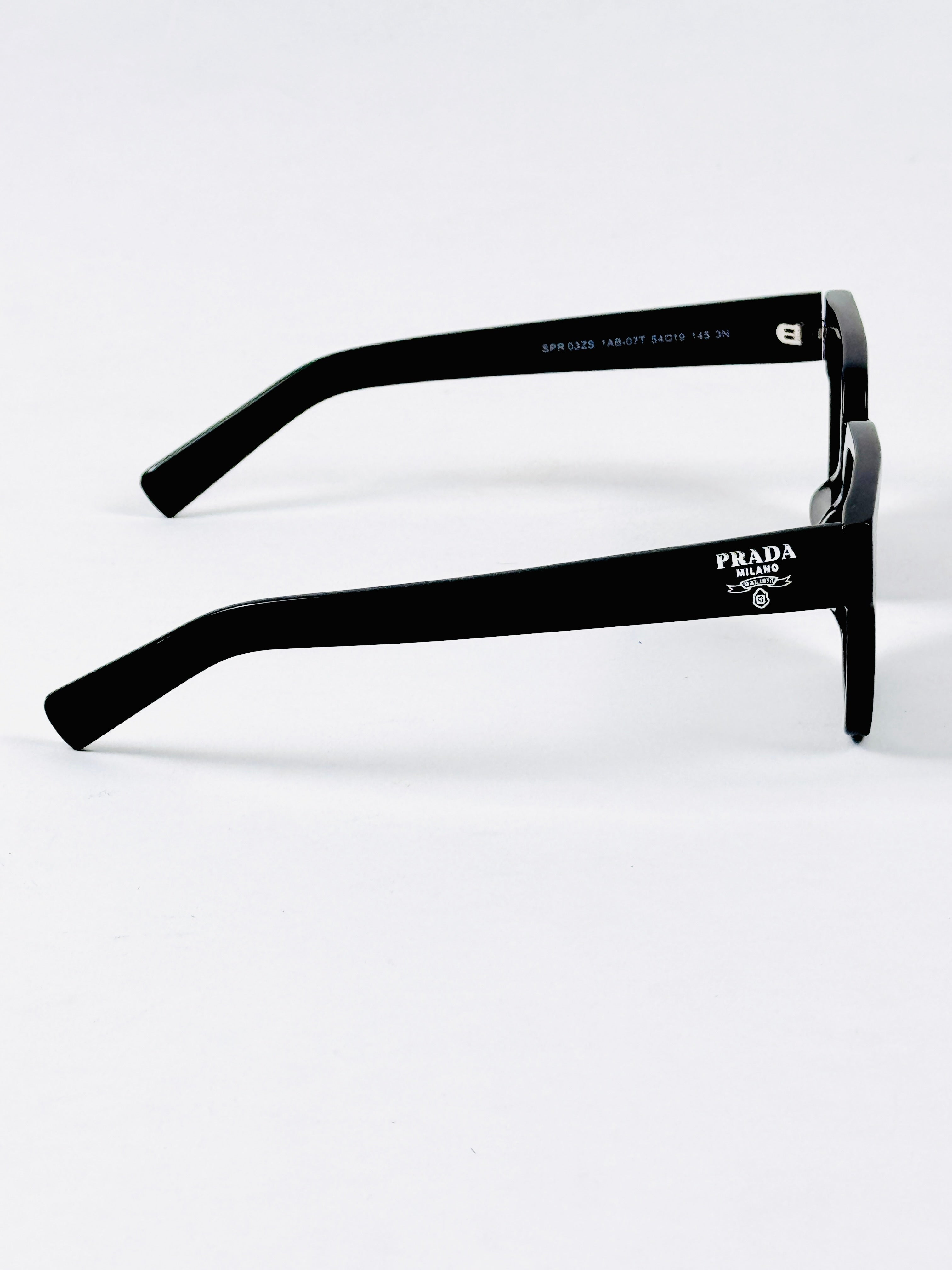 Prada – 03Zs – 54 – Black –  Acetate - Sunglasses – Unisex - Premium