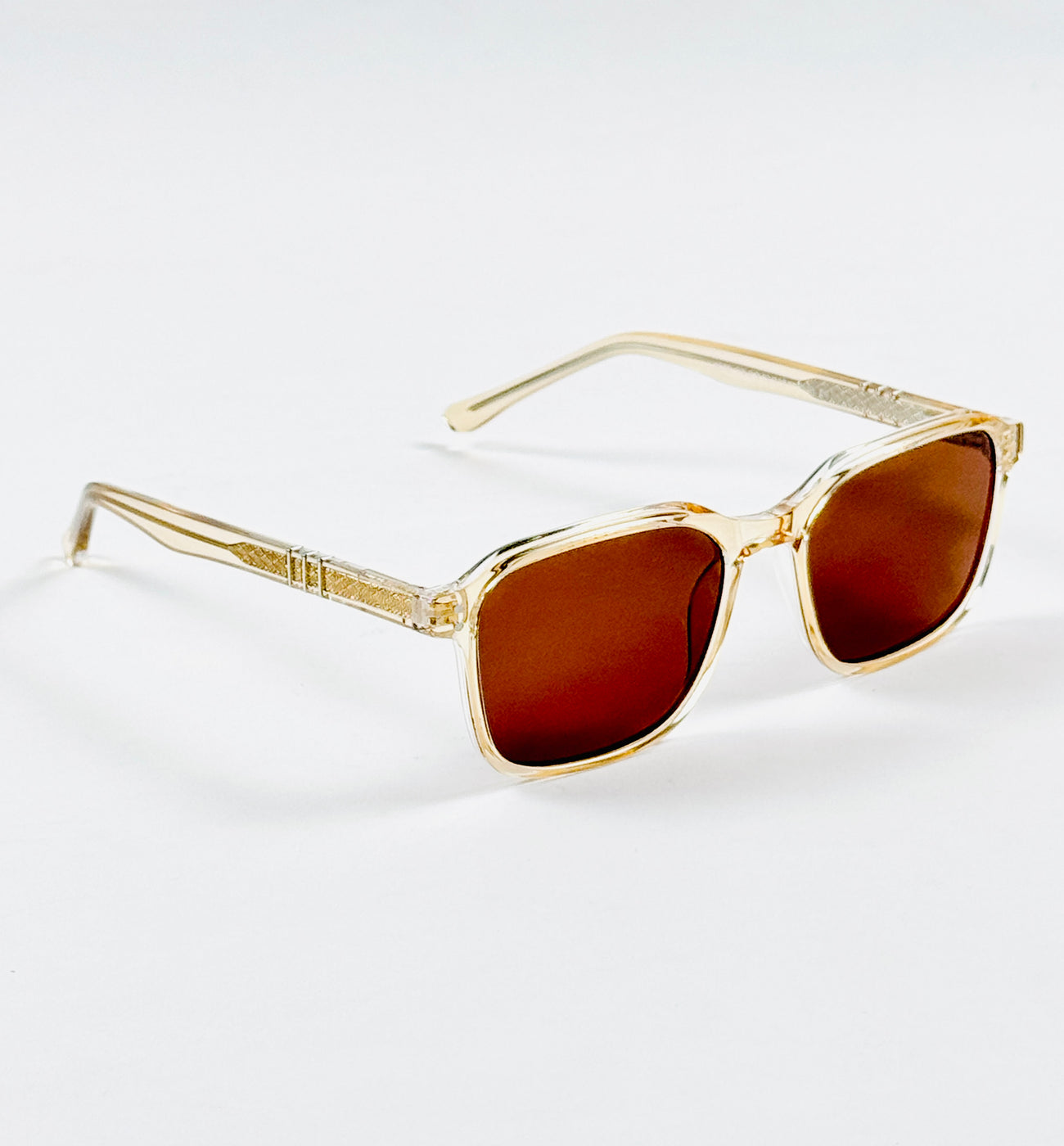 Moscot - 6506 – 52 – Transparent Brown – Acetate – Sunglasses – Unisex