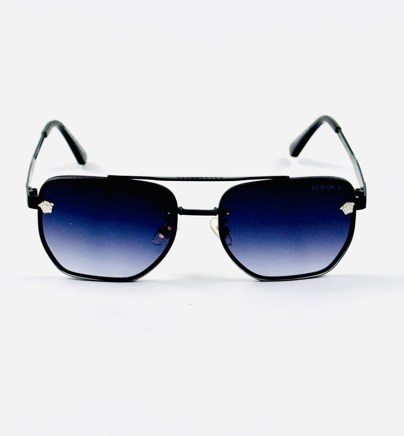 Versace – 23119 – 57 – Black Gradient – Metal – Sunglasses – Unisex