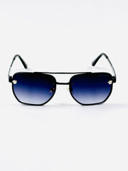 Versace – 23119 – 57 – Black Gradient – Metal – Sunglasses – Unisex