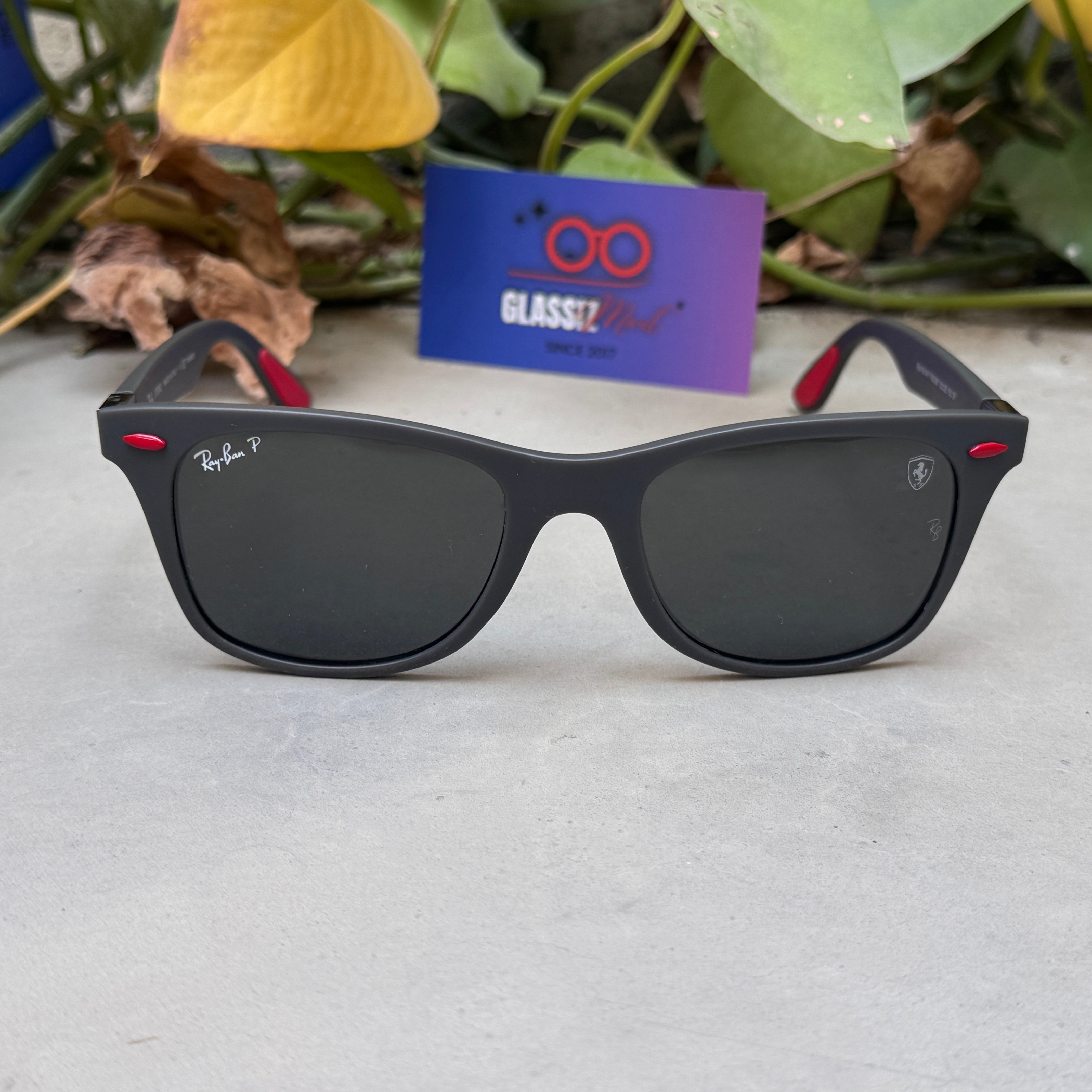 RayBan – 4195 – 52 – Grey –  Acetate- Sunglasses – Unisex - Premium
