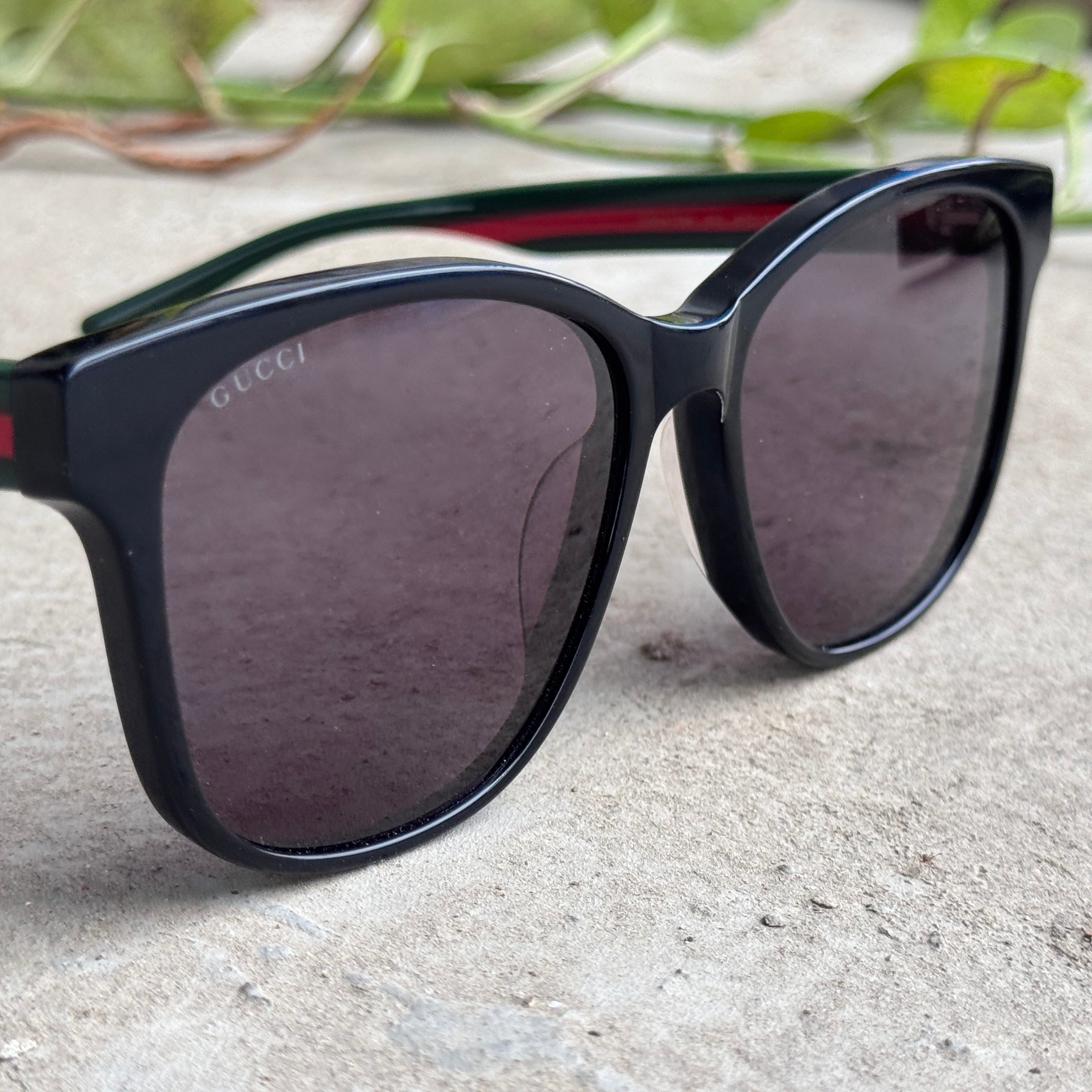 Gucci – 0417 - 56 – Balck - Acetate - Sunglasses – Unisex - Premium