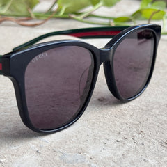 Gucci – 0417 - 56 – Balck - Acetate - Sunglasses – Unisex - Premium