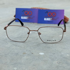 Police – 0301 – 54 – Brown – Metal - Optics – Unisex - Premium