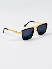 Louis Vuitton – 1584 - 56 – Golden Black Gradient - Metal - Sunglasses – Unisex - Premium