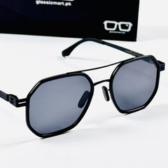 ICI BERLIN – 8022 – 56 – Black –  Metal - Sunglasses – Unisex