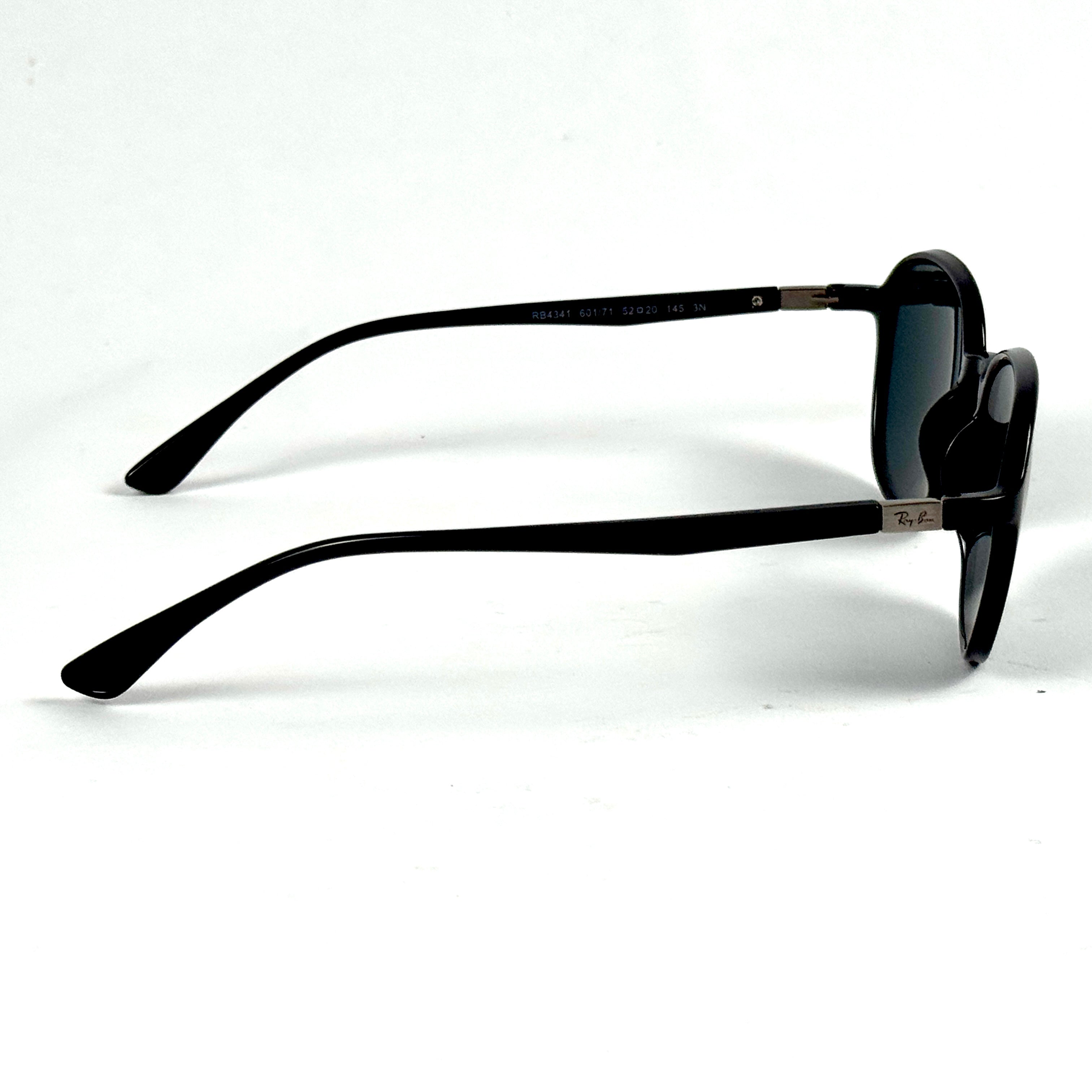 RayBan – 4341 – 52 – Black –  Acetate- Sunglasses – Unisex - Premium