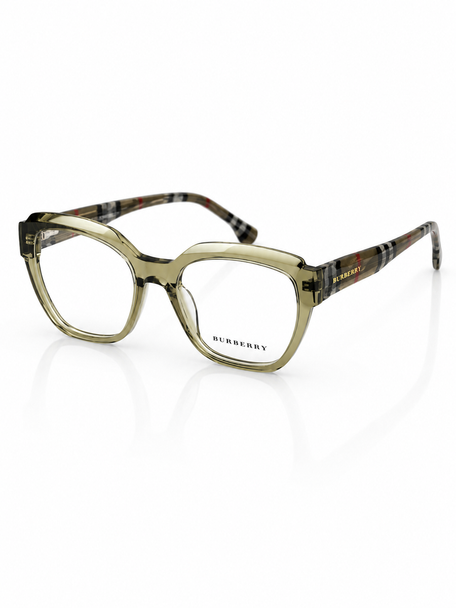 Burberry - 53019 – 52 – Olive Green –  Acetate - Optics – Unisex - Premium