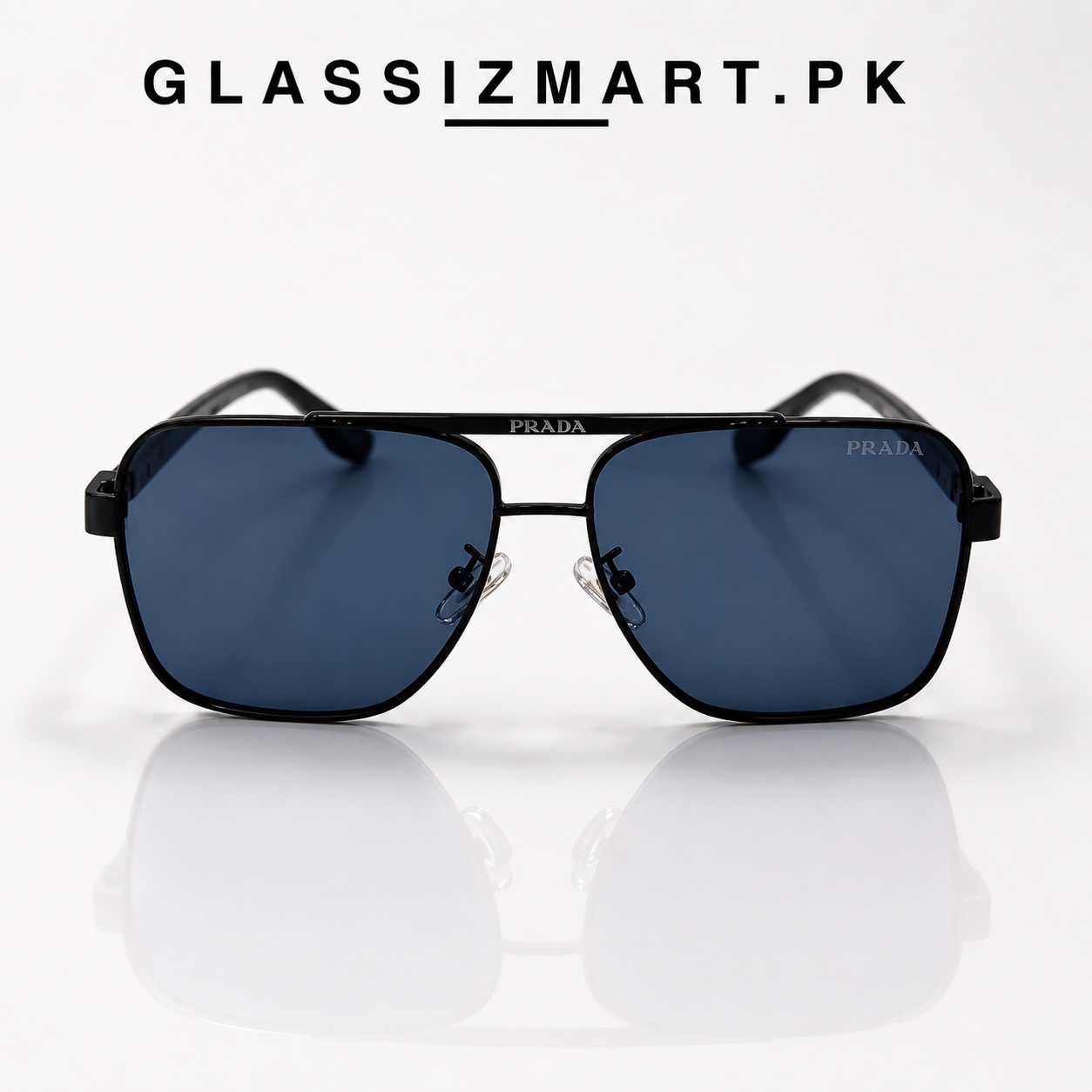 Prada – SPR52YS - 54 – Black – Metal – Sunglasses