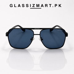 Prada – SPR52YS - 54 – Black – Metal – Sunglasses