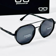 Police – 802 – 50 – Black – Metal - Sunglasses – Unisex