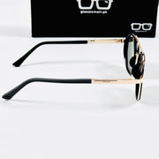 Police – 802 – 50 – Golden Green – Metal - Sunglasses – Unisex