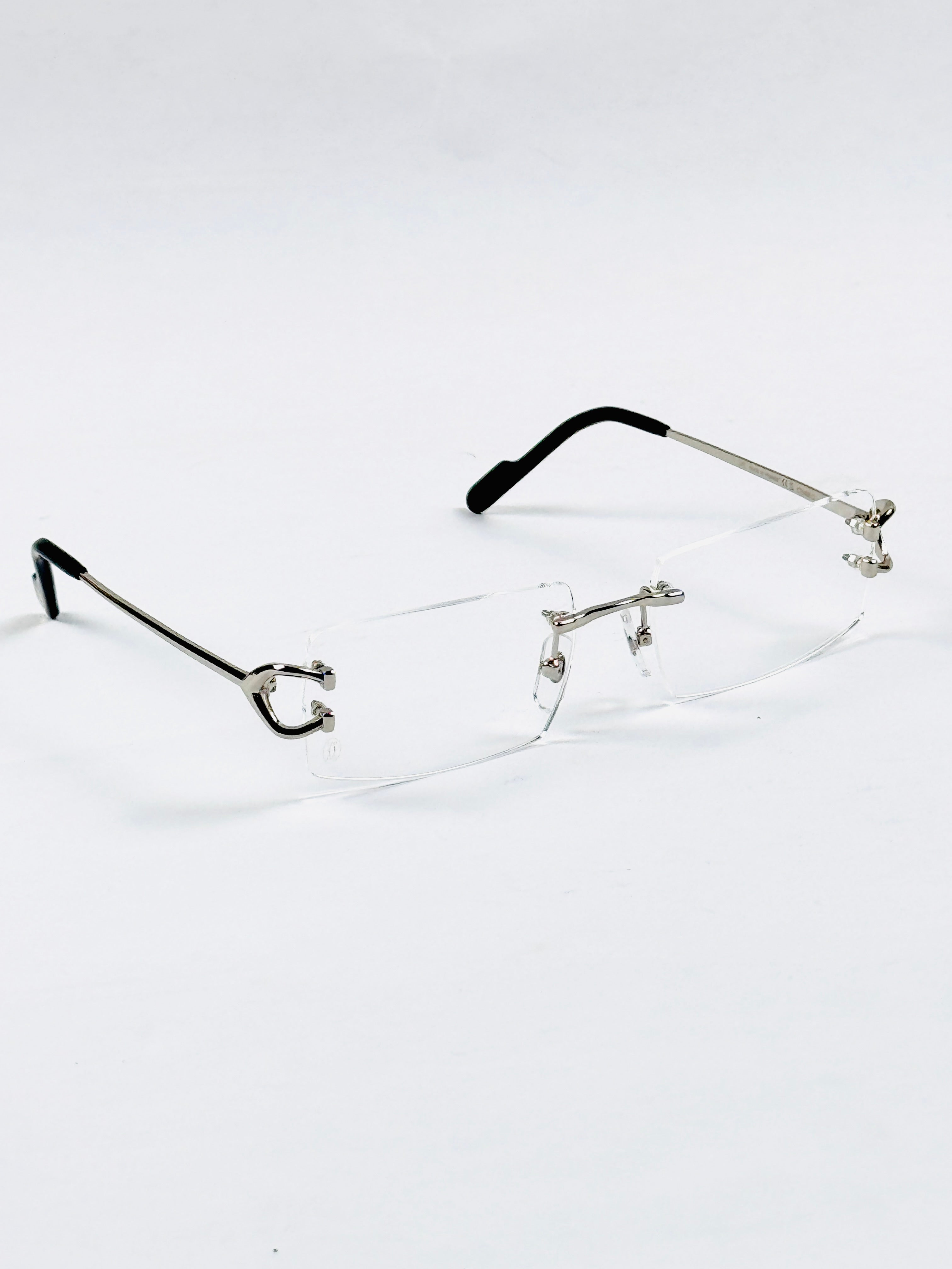 Cartier – 0488 – 56 – Silver - Metal - Optics – Unisex - Premium