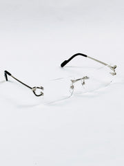 Cartier – 0488 – 56 – Silver - Metal - Optics – Unisex - Premium