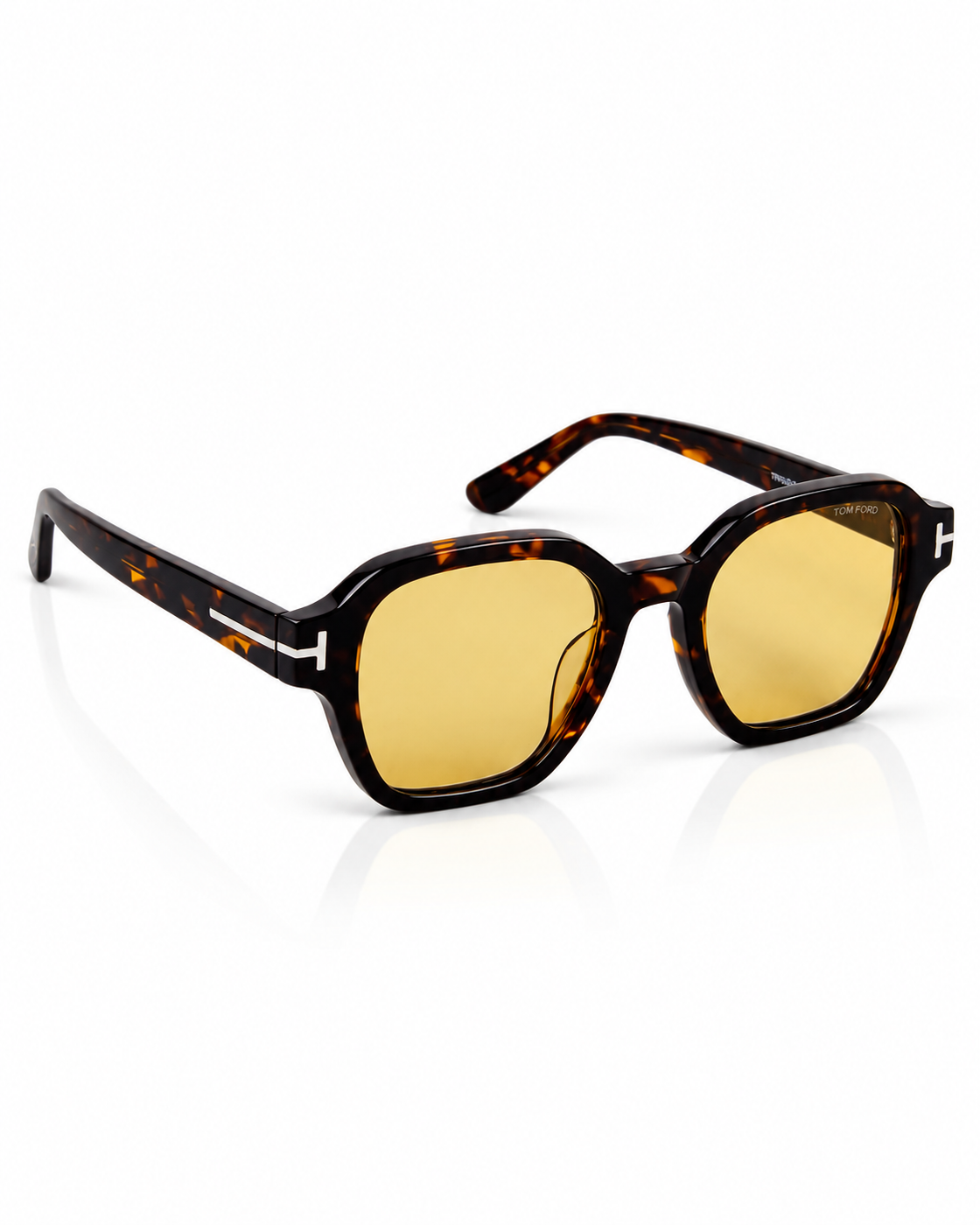 Tom Ford – 6105 - 49 – Tortoise Yellow – Acetate - Sunglasses – Unisex - Premium