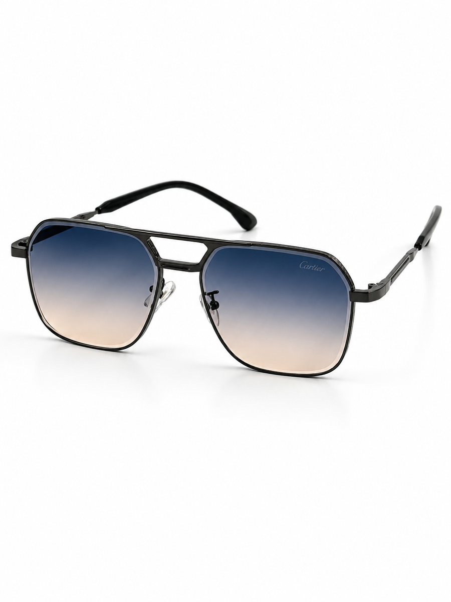 Cartier – 2627 – 44 – Grey Multi – Metal – Sunglasses – Unisex