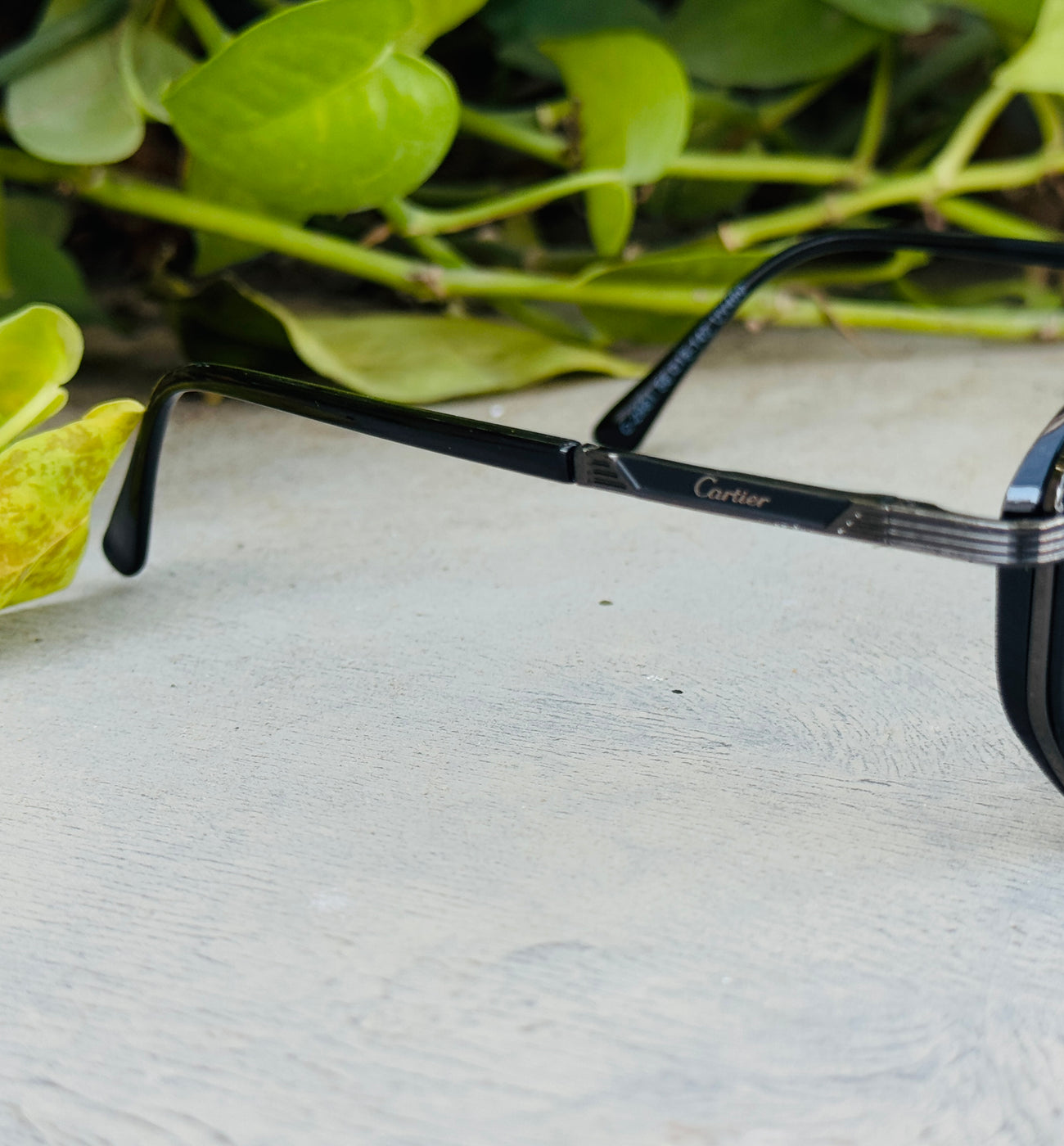 Cartier – 350 – 54 – Black Gradient – Metal – Sunglasses – Unisex