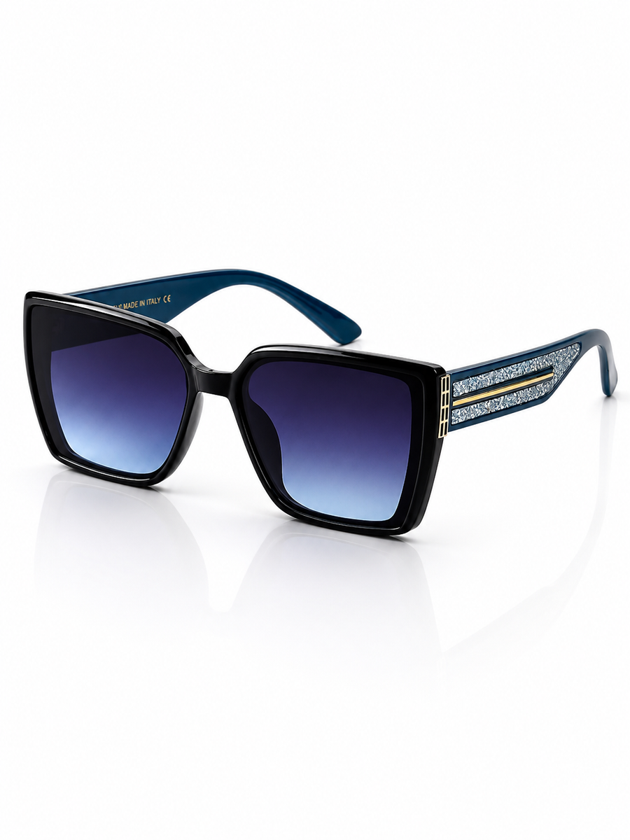 Jimmy Choo - 9058 – 59 – Blue – Acetate – Sunglasses – Ladies