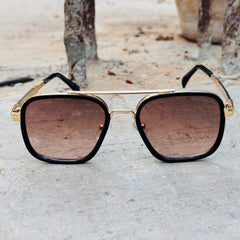 Maybach – 137 – 56 – Golden Brown – Metal – Sunglasses – Unisex