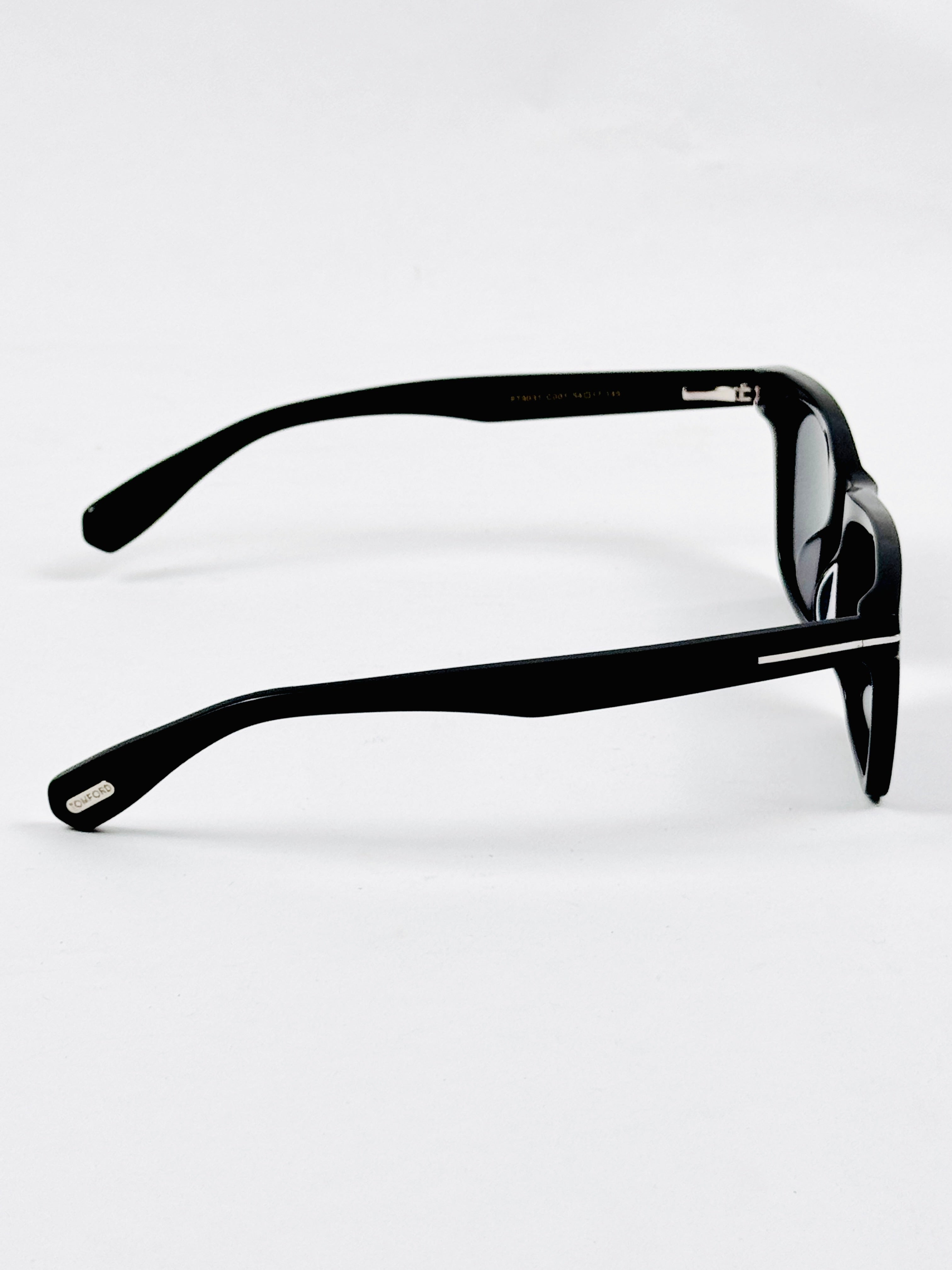 Tom Ford – 8031 - 54 – Black –  Acetate - Sunglasses – Unisex - Premium