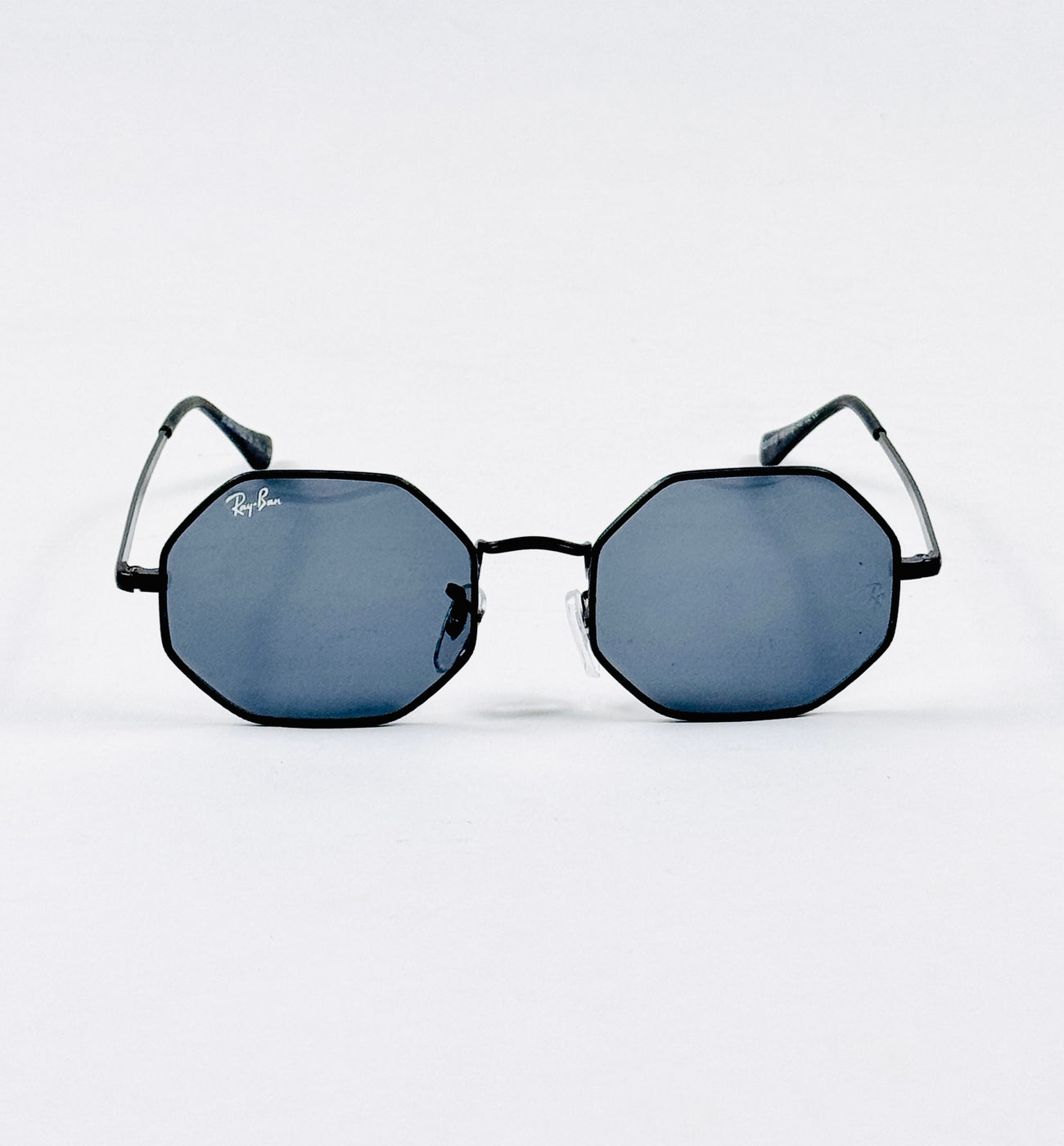 Rayban – 1972 – 55 – Black – Metal – Sunglasses – Women