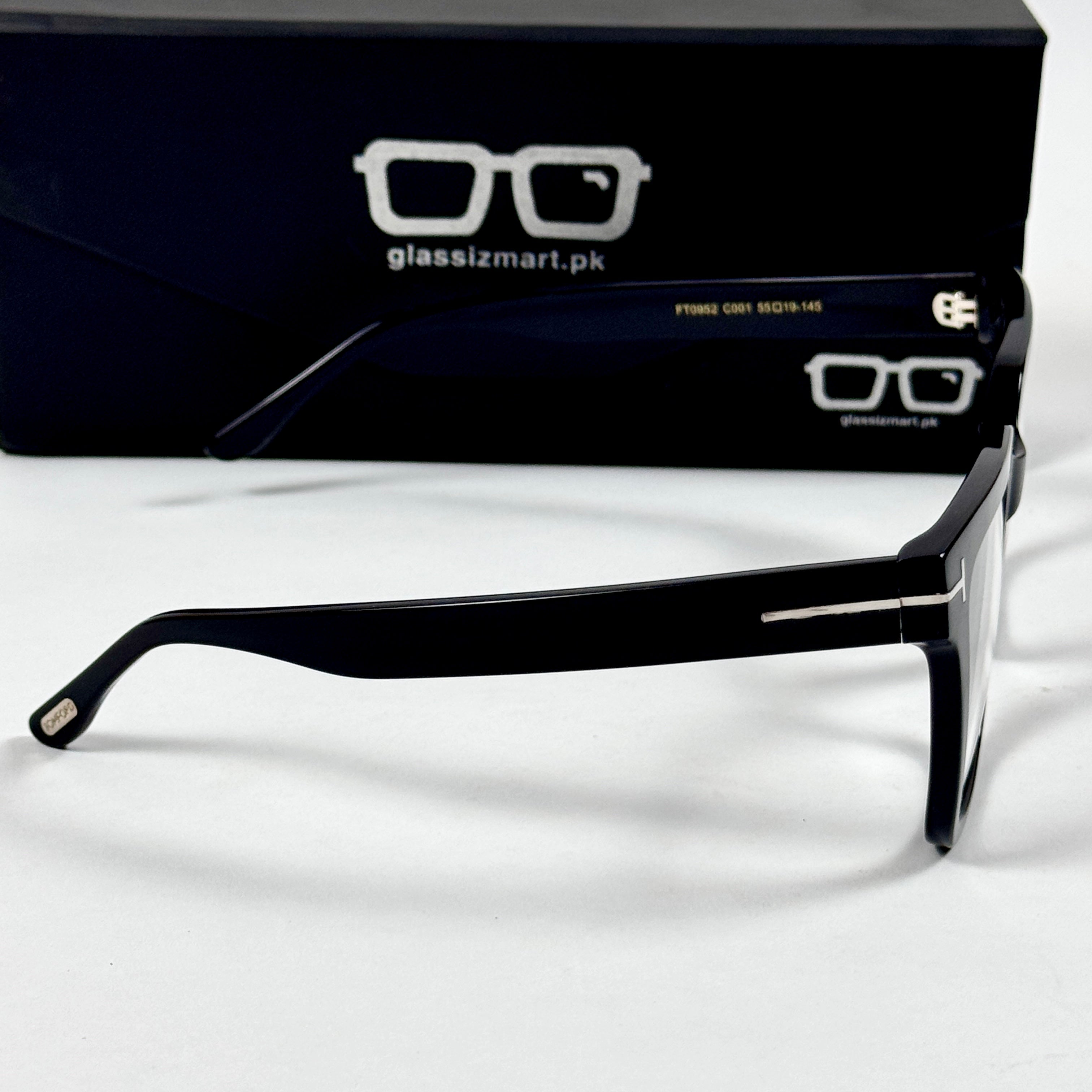 Tom Ford – 0952 – 55 – Black –  Acetate - Optics – Unisex - Premium