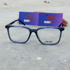 Prada – 1334 – 54 – Blue –  Acetate - Optics – Unisex - Premium