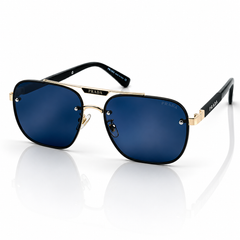 Prada – 23227 - 59 – Golden Black – Metal – Sunglasses